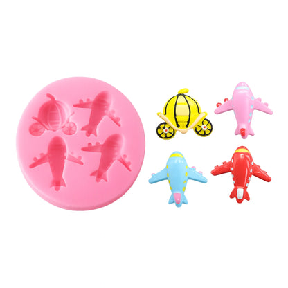 Plane & Carriage Mold - Silicone Mould