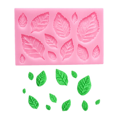 Leaves Mold - Silicone Mould - Various Sizes