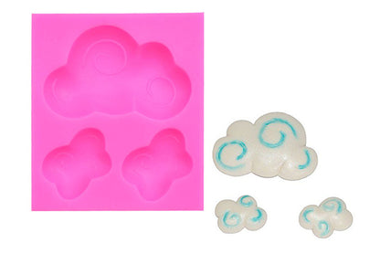 Small Cloud 81mm x 70mm x 9mm - Iconic Cake Art