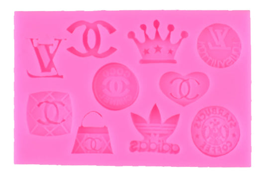 Chanel, Gucci, Yd. Brand Logo 119mm x 77mm x 10mm - Iconic Cake Art