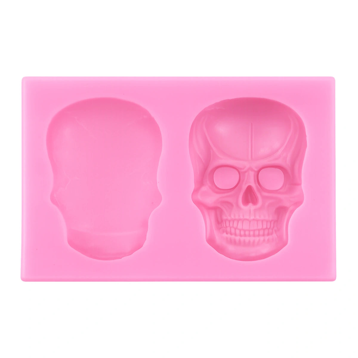 3D Skull Silicone Mold - Halloween Mould