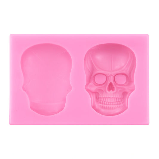 3D Skull Silicone Mold - Halloween Mould