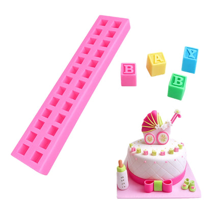 Alphabet Blocks Silicone Mould