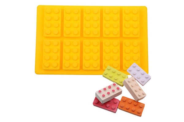 Legos Silicone Mould-10 Cavity - Iconic Cake Art