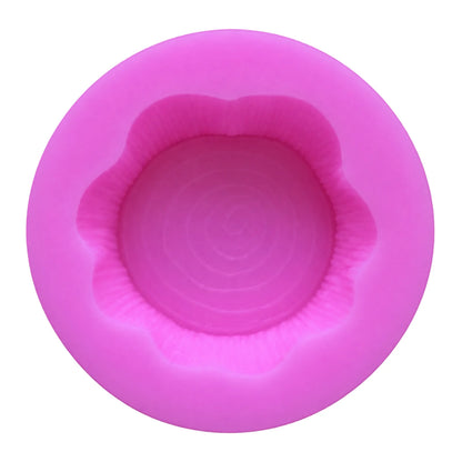 Tree Stump 5cm - Sugarcraft Pink Silicone Mould