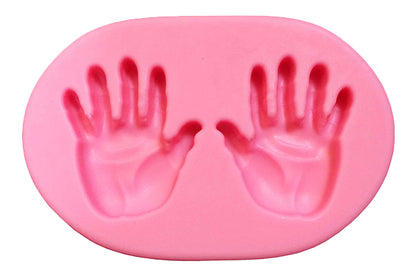 Two Hands Silicone Mould - Iconic Cake Art