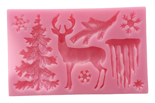 Christmas Silicone Mould - Iconic Cake Art