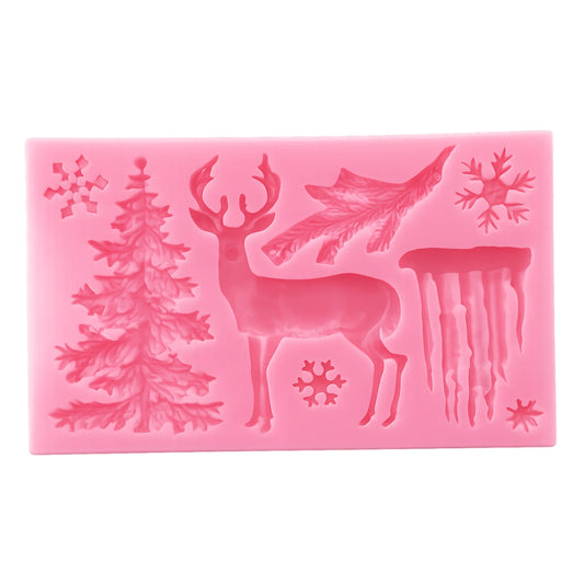 Christmas Mold - Silicone Mould - Winter