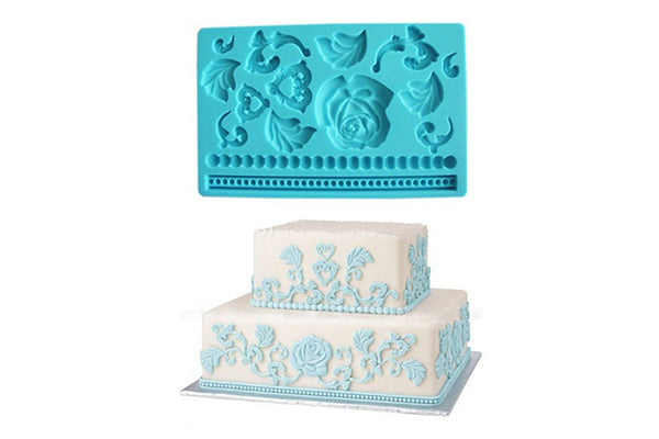 Baroque - Silicone Mould - Iconic Cake Art