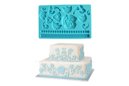 Baroque - Silicone Mould - Iconic Cake Art