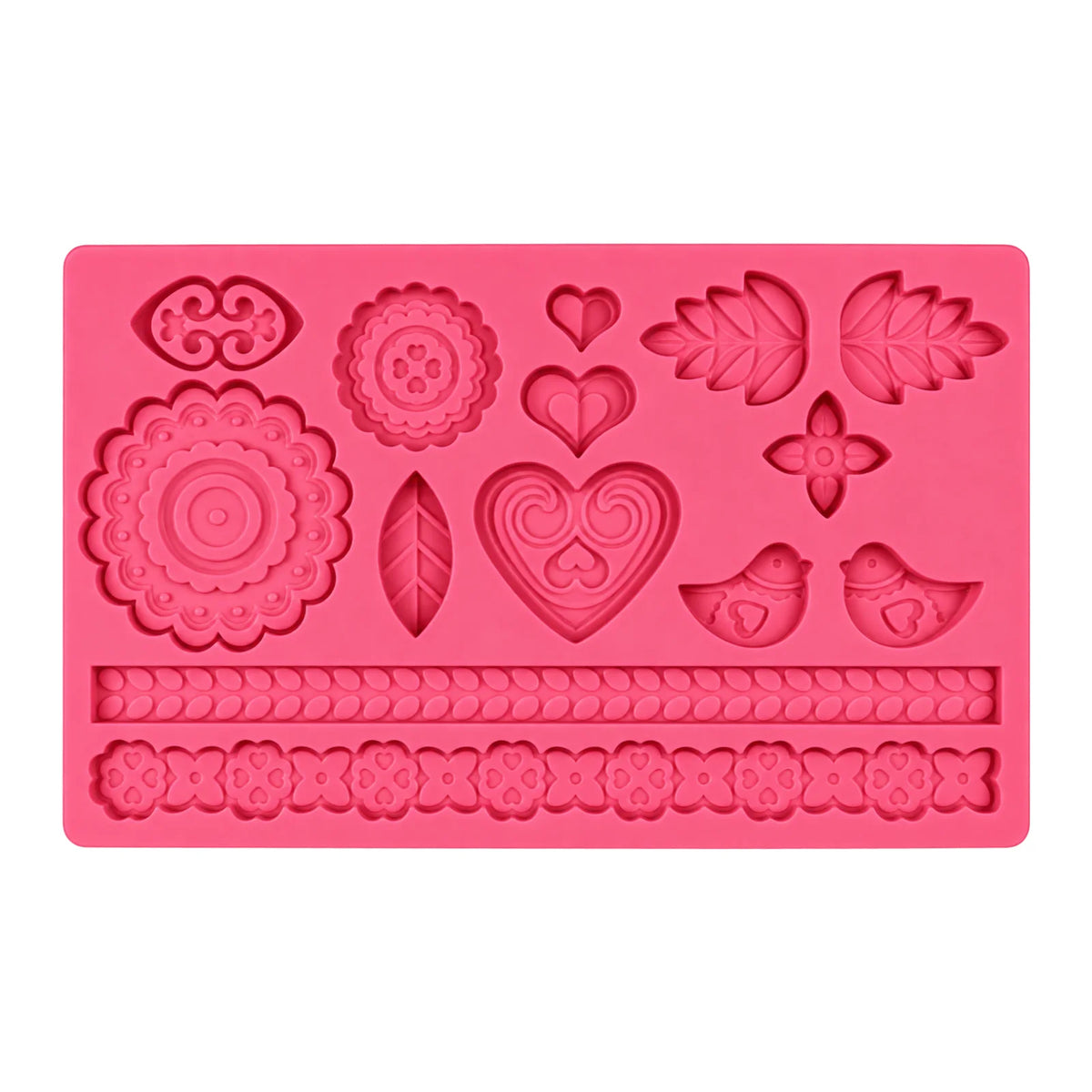 Folk Silicone Mold