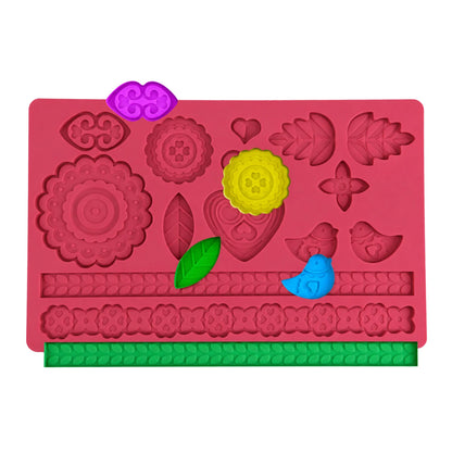 Folk Silicone Mold