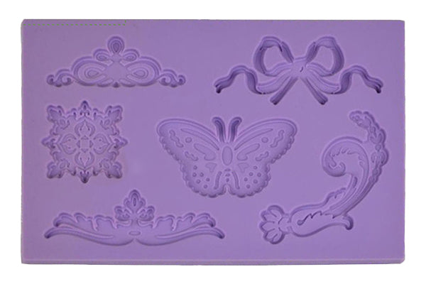 Lacey Butterfly Silicone Mould - Iconic Cake Art
