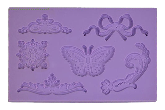 Lacey Butterfly Silicone Mould - Iconic Cake Art