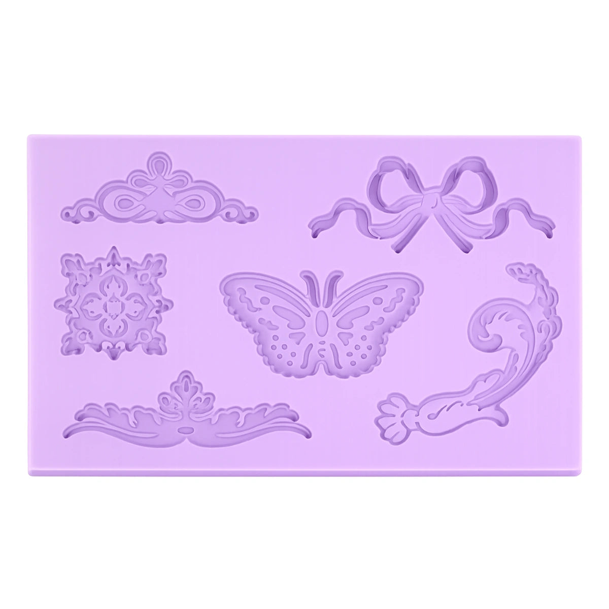 Lacey Butterfly Silicone Fondant Gumpaste Mould