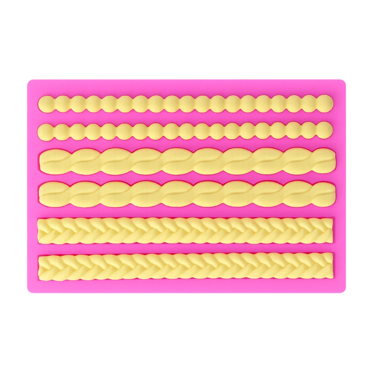 Edges Impression Silicone Mold - 3 Styles
