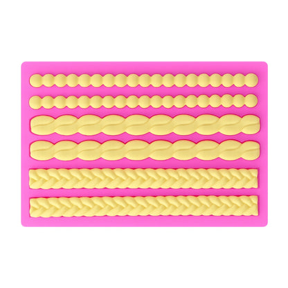 Edges Impression Silicone Mold - 3 Styles