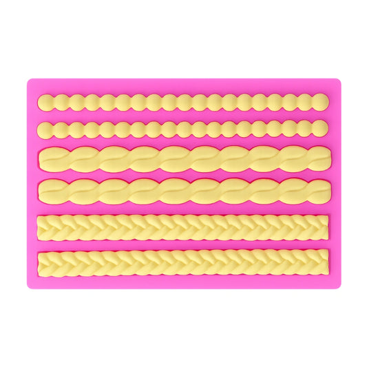 Edges Impression Silicone Mold - 3 Styles