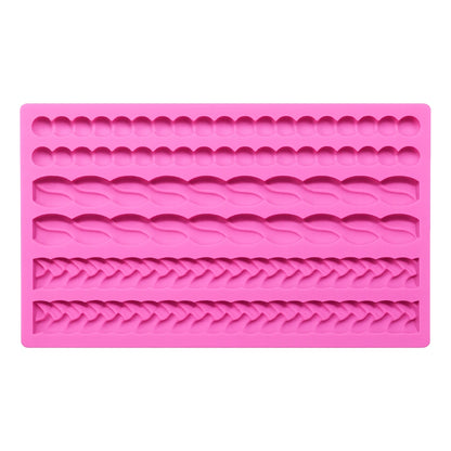 Edges Impression Silicone Mold - 3 Styles