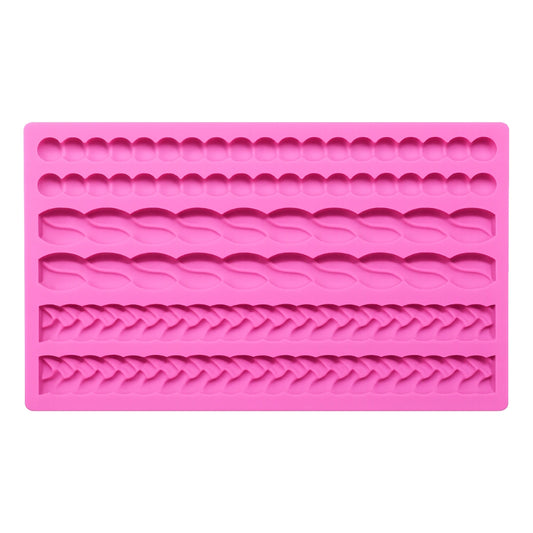 Edges Impression Silicone Mold - 3 Styles