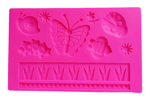 Garden Themes Impression Mat - Iconic Cake Art