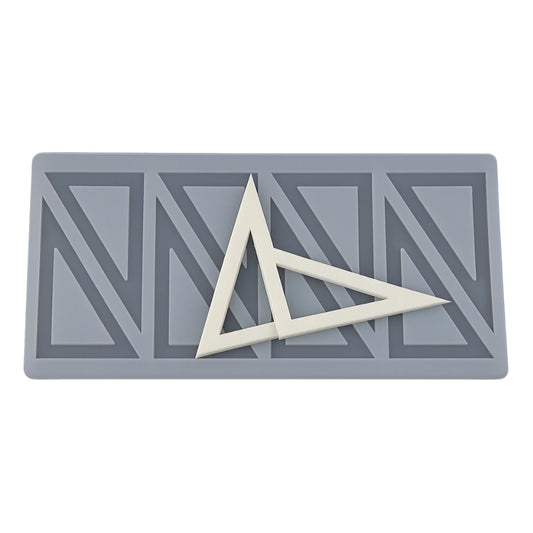 Triangle Chip Mould Fondant and Chocolate Shard - Iconic Cake Art