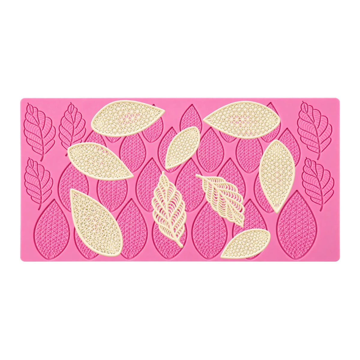 Leaf Cake Lace Mat - Silicone Mat