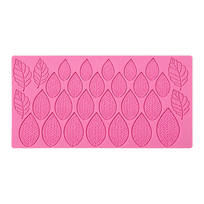 Leaf Cake Lace Mat - Silicone Mat