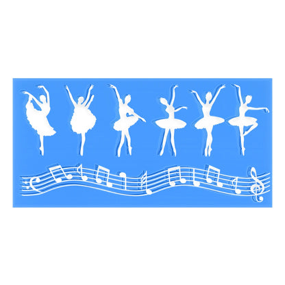 Ballerina Lace Silicone Mat