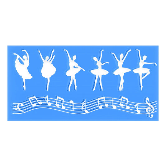 Ballerina Lace Silicone Mat
