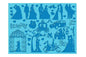 Wedding Silhouette 1 Cake Lace Mat - Silicone - Iconic Cake Art