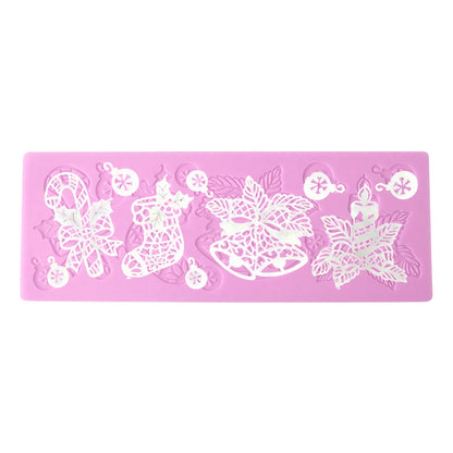 Christmas Items Mhc003 Lace Silicone Mat