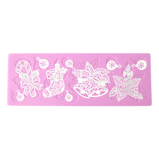 Christmas Items Mhc003 Lace Silicone Mat