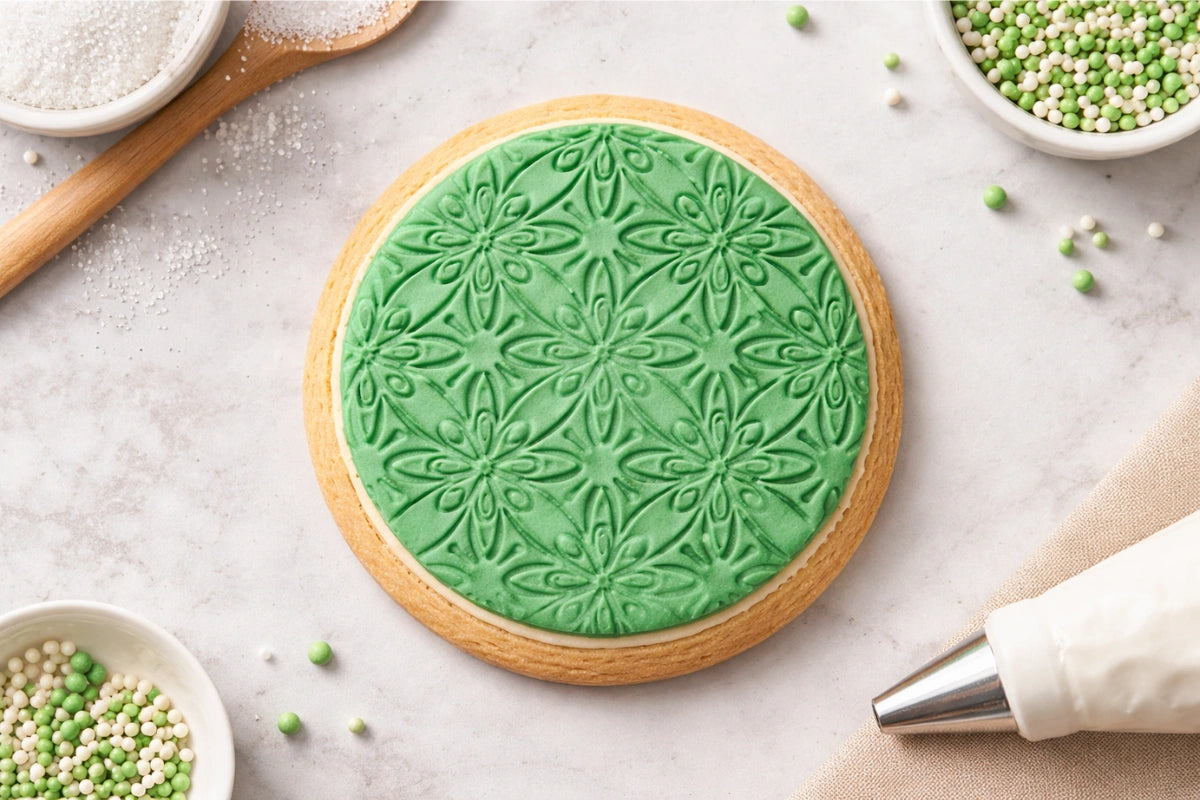 Pattern Embosser Impression Tool - Fancy Cross