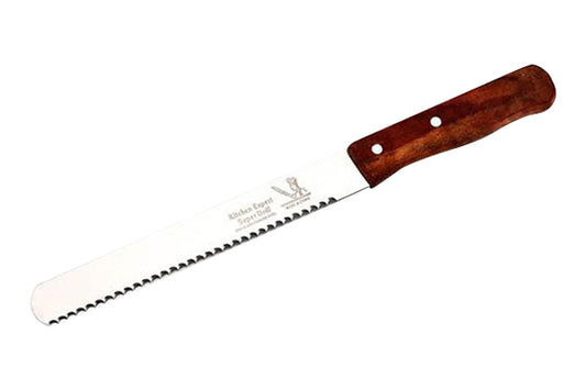 Cake Slicer Knife with Wide Serrated Teeth 12 Inch - Iconic Cake Art