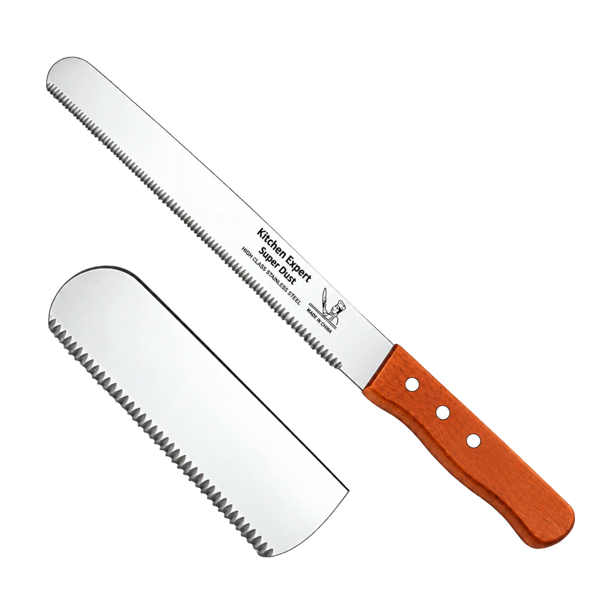 Serrated Slicer Knife Professional Cake and Bread 12 Inch - Iconic Cake Art