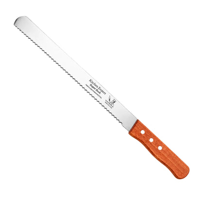 Cake Slicer Knife with Wide Serrated Teeth 14 Inch - Iconic Cake Art