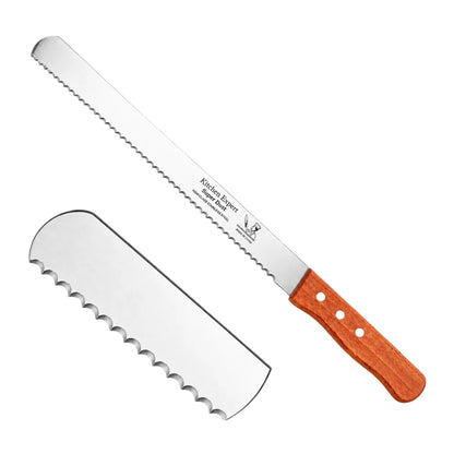 355mm Serrated Knife Cake and Bread 14 Inch - Iconic Cake Art