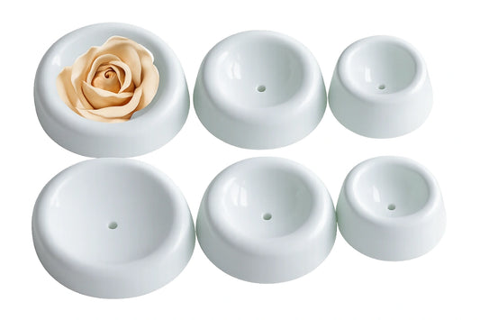 Flower Forming Cups - 3 Size (6 Pack) - Iconic Cake Art