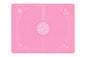 PINK COLOUR SILICONE ROLLING MAT - 50cm x 40cm