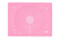 PINK COLOUR SILICONE ROLLING MAT - 45cm x 65cm