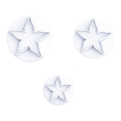 Calyx Plunger Cutter - 5.5, 6.5, 7.6 (3 Pack) - Iconic Cake Art