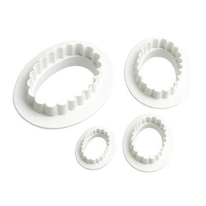 Garrett Frill Plaque Cutter (4 Pack) - Iconic Cake Art