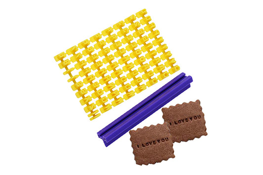 Cookie Stamp Large - Message Maker Set - Iconic Cake Art