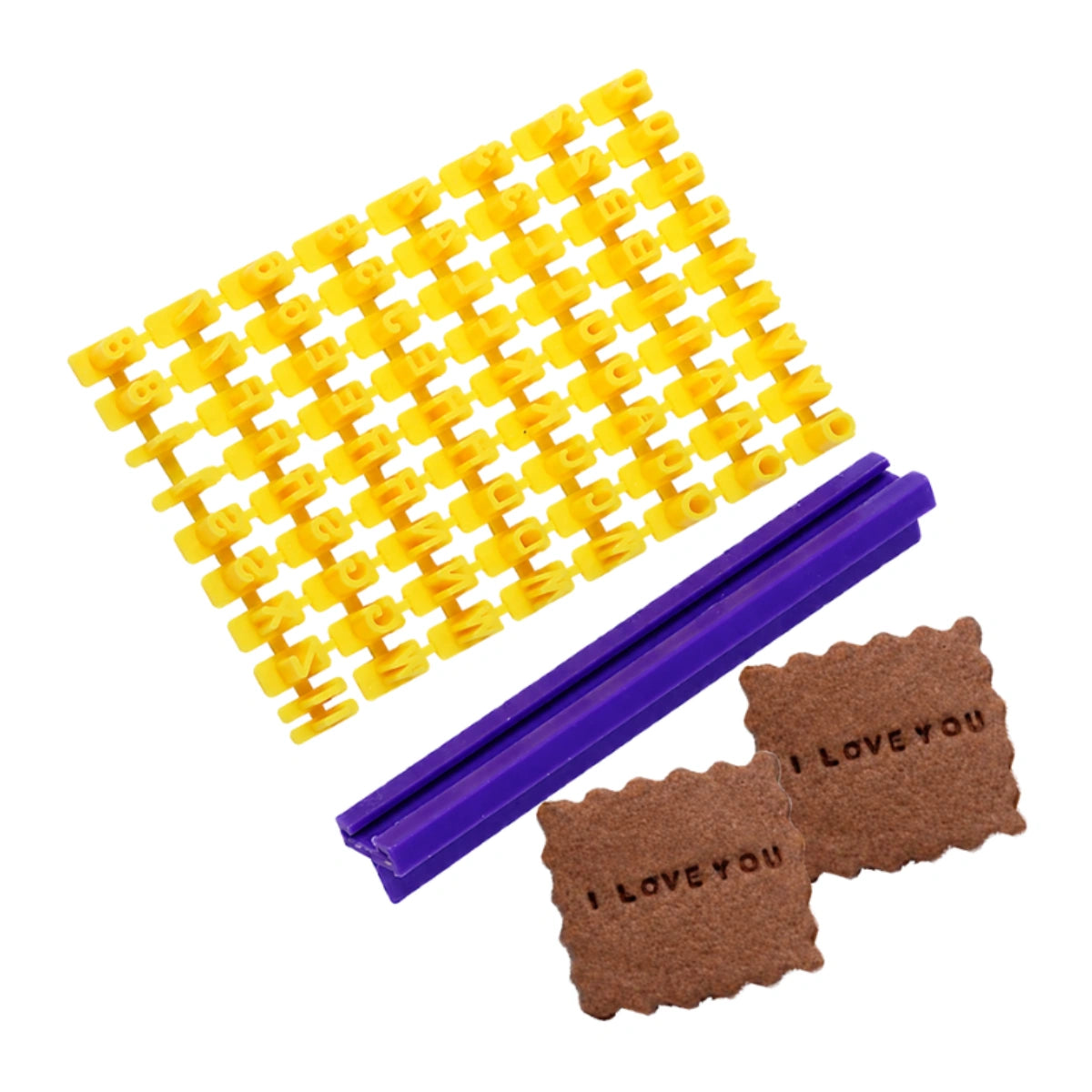 Cookie Stamp Large - Message Maker Set - Iconic Cake Art