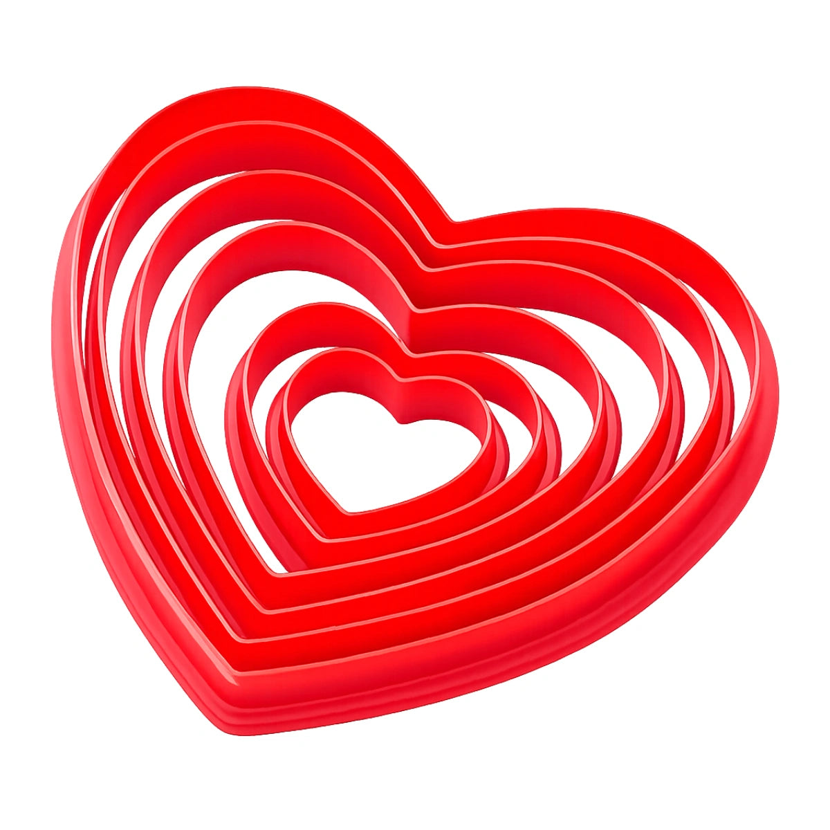 Heart Biscuit Cutter (6 Pack) - Iconic Cake Art