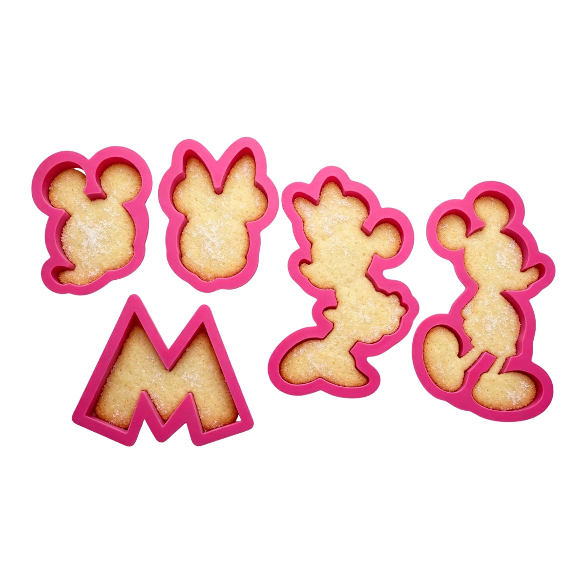 Mickey and Minnie Mouse Cookie Cutter (5 Pack) - Iconic Cake Art