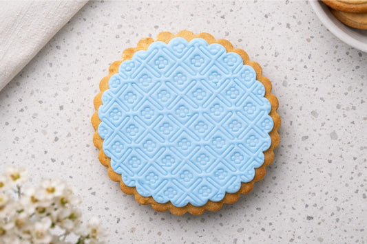 Flower Quilt Embosser - Iconic Cake Art
