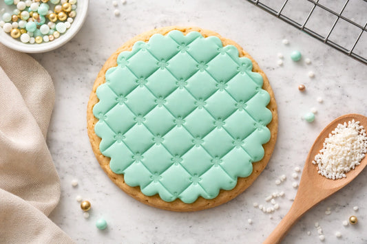 Flower Design Quilt Embosser - Iconic Cake Art