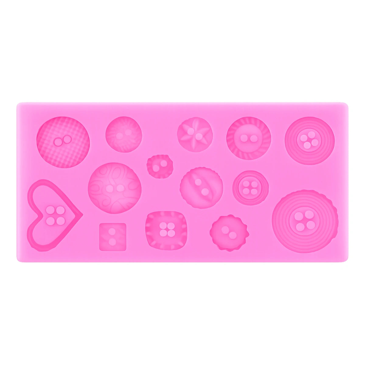 Buttons Silicone Mould